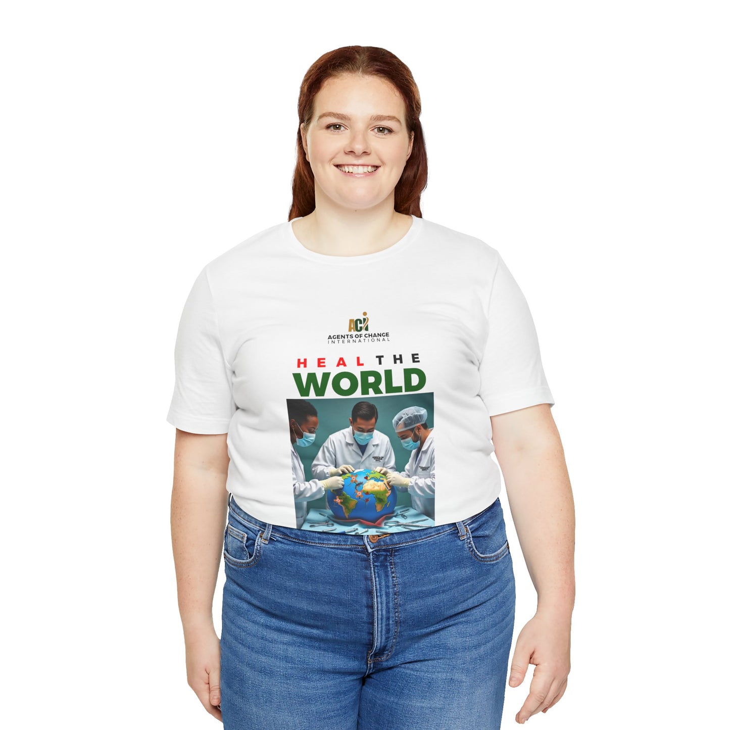 Heal the World – Love Will Find a Way T-Shirt (Premium)
