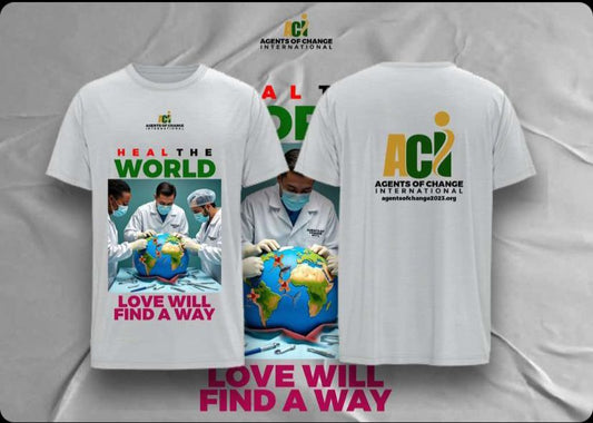 Heal the World – Love Will Find a Way T-Shirt (Premium)